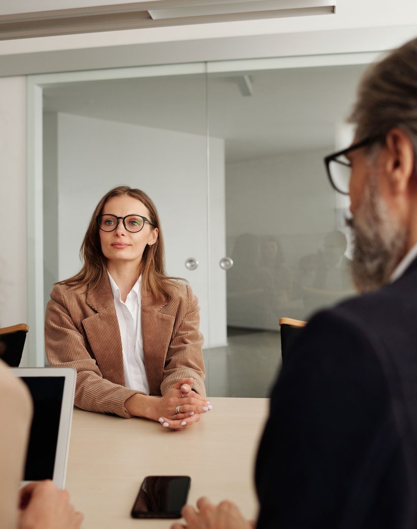 Business meeting between professionals